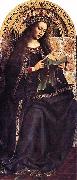 Jan Van Eyck Virgin Mary oil painting